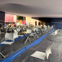Rebaixamento de teto em tenda