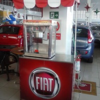 Pipoca na loja Fiat