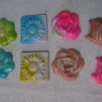 Lembran�a de sabonete ( flor )  1,20 un