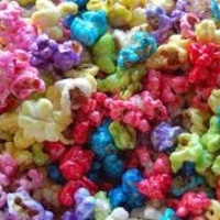 Pipoca Tutti frutti colorida