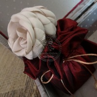 Difusor Ambiente em Embalagem de tecido com Buuquet de Flores