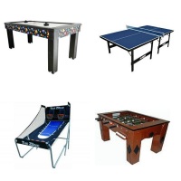 Mesa de Air Game, Mesa de Ping Pong, Basquete eletrnico e Mesa de Pebolim