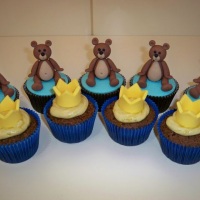 Cupcakes Urso Rei
