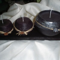 Velas para decora��o