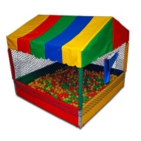 Piscina de bolinhas disponível em aluguel de brinquedos para festa infantil em https://vrfestas.com.
