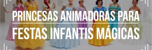 Personagens vivos incríveis: princesas Disney